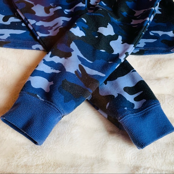 Blue army print hoodie✨ - Picture 3 of 4